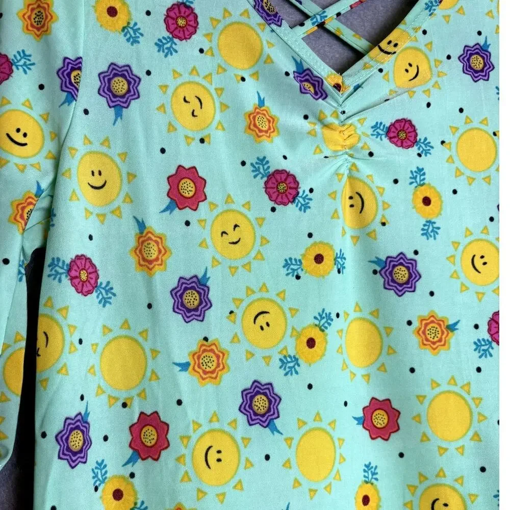 Dot Dot Smile NEW Green Sunshine Twirl Party School Ballerina Dress Girls Sz 11